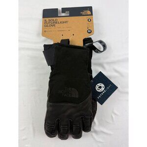 NWT The North Face IL Solo Futurelight Glove Black Ski Leather Size S